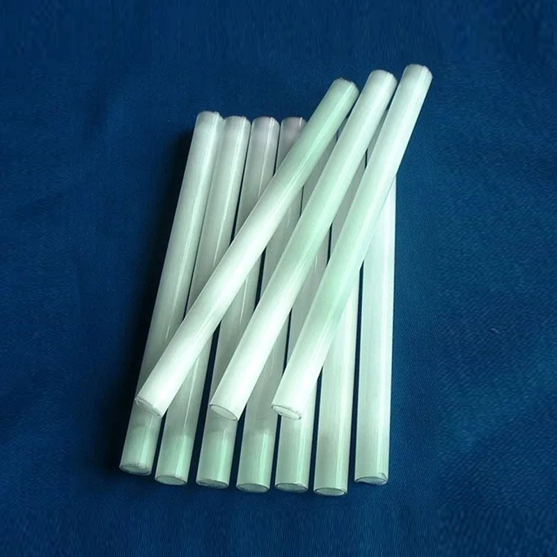 أنبوب كوارتز أبيض حليبي مقاوم لدرجات الحرارة العالية